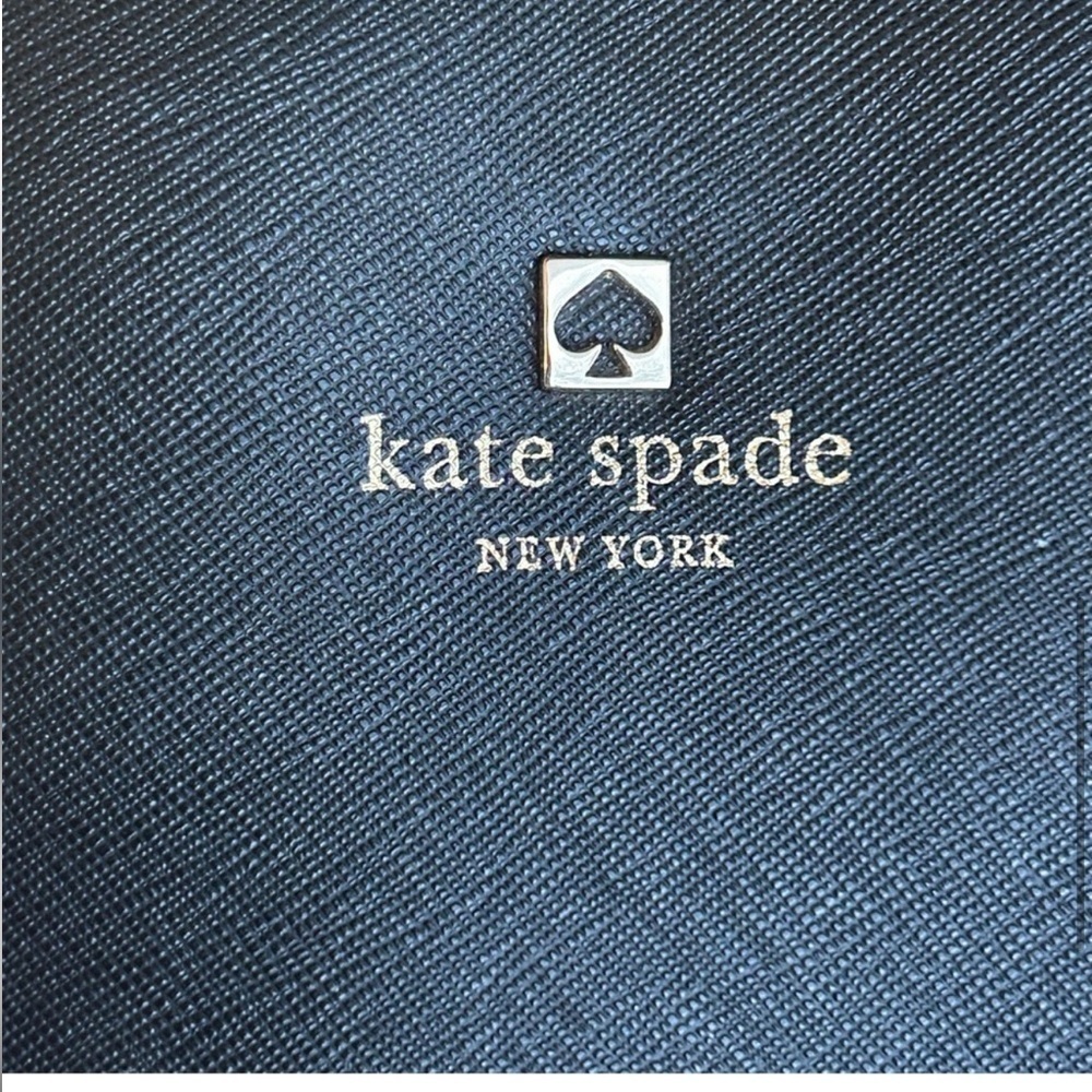 Kate Spade ♠️ Cove Street Airel Black Saffiano Leather Large Tote Bag - Picture 6 of 11